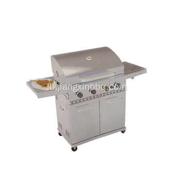 4+1 Brenner Outdoor Grillmeeschter Gas Grill